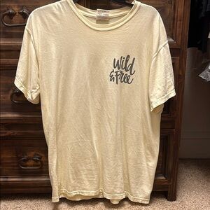 Comfort Colors Cream Short Sleeve Tee